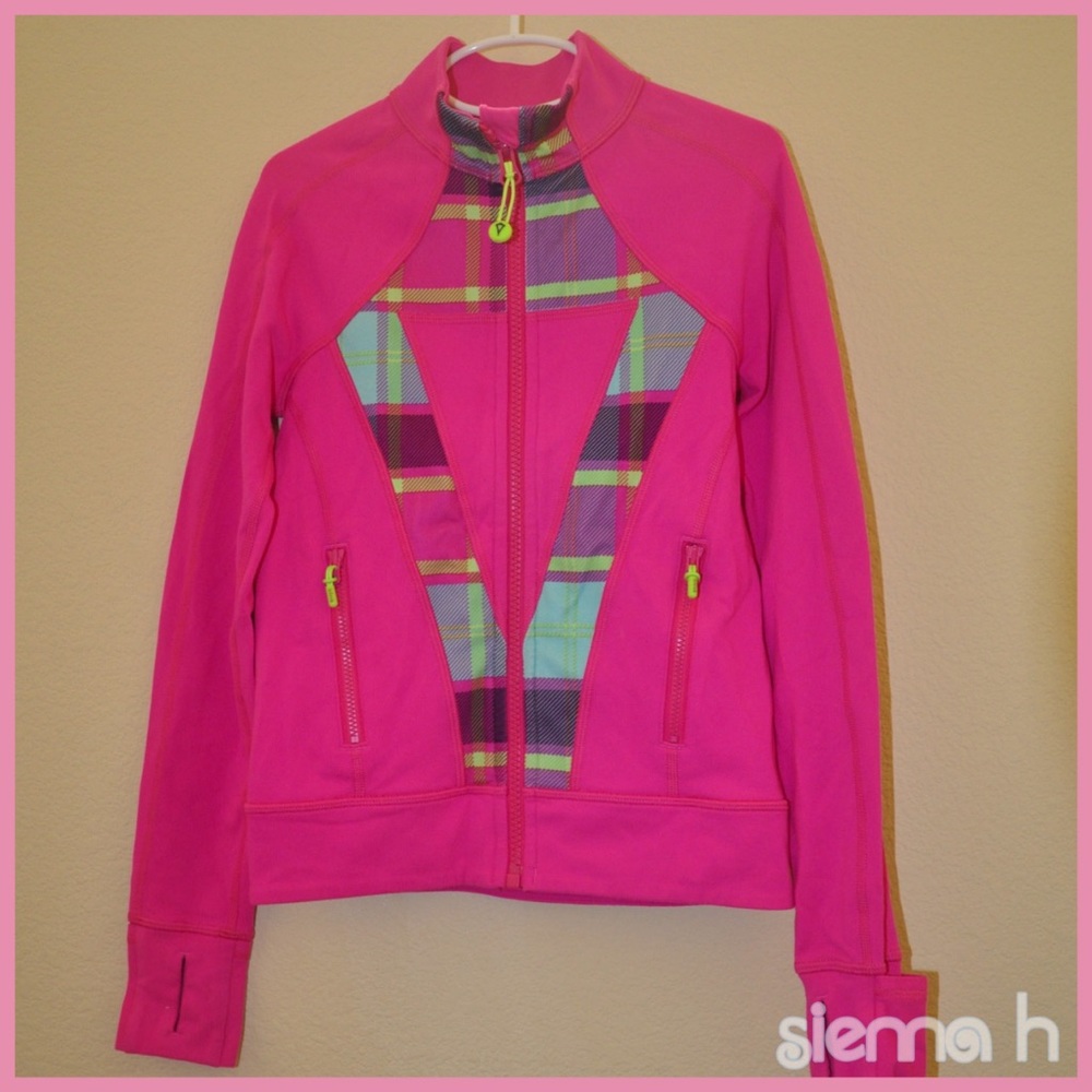 Ivivva Hot Pink Perfect Your Practice Jacket